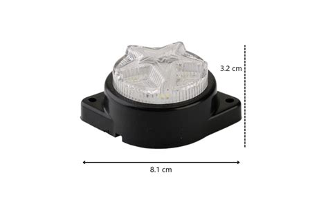 Set X Lumini Gabarit Led V Stea Rotunde Diverse Cu