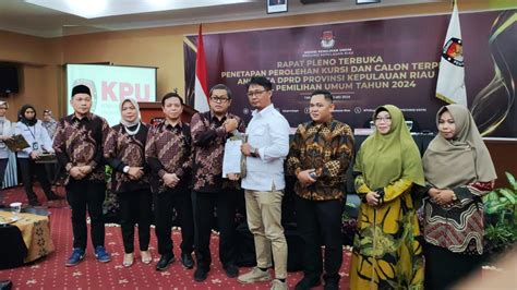 Kpu Kepri Tetapkan 45 Anggota Dprd Kepri Terpilih Periode 2024 2029