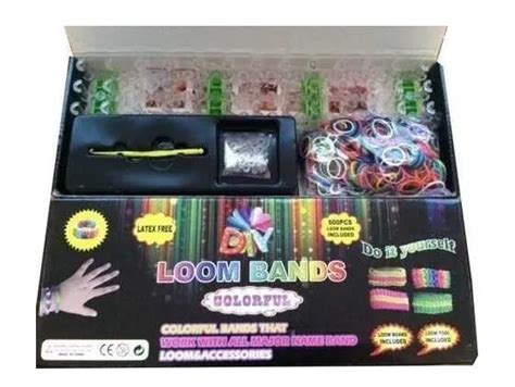 Coffret Cr Ation De Bijoux Loom Bands Kit Complet Pour Fille Eur