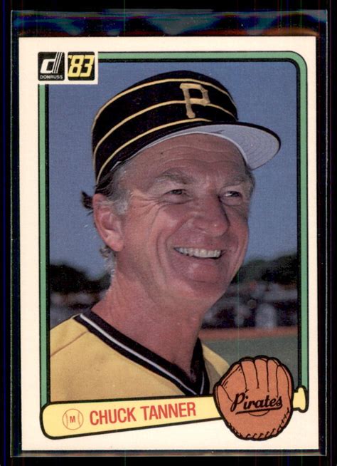 Donruss Chuck Tanner Pittsburgh Pirates Ebay