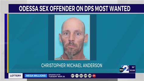 Fugitive Sex Offender From Odessa Added To Texas 10 Most Wanted List