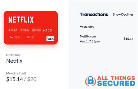 virtual credit card    mask financial data