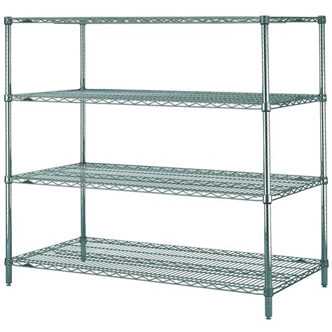 Metro N566K3 Super Erecta Metroseal 3 Wire Stationary Starter Shelving ...