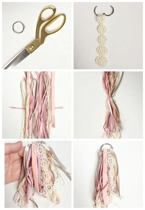 Ribbon Tassel Keychain Brooklyn Berry Designs