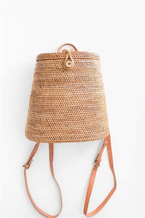 Handmade Rattan Backpack Handmade Rattan Backpacks