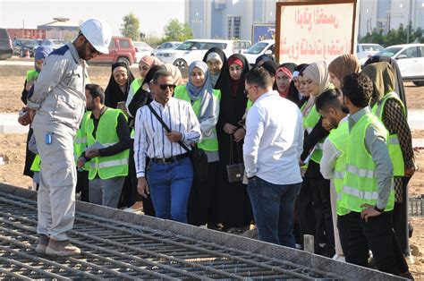 زيارة علمية ميدانية لطلبة المرحلة الرابعة قسم الهندسة المدنية كلية