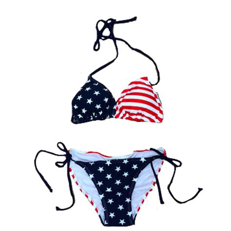 Confederate Flag Bikini