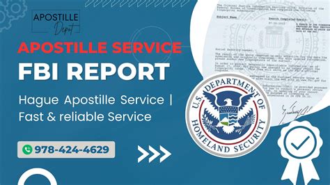 Apostille Fbi Background Report Boston Business Page