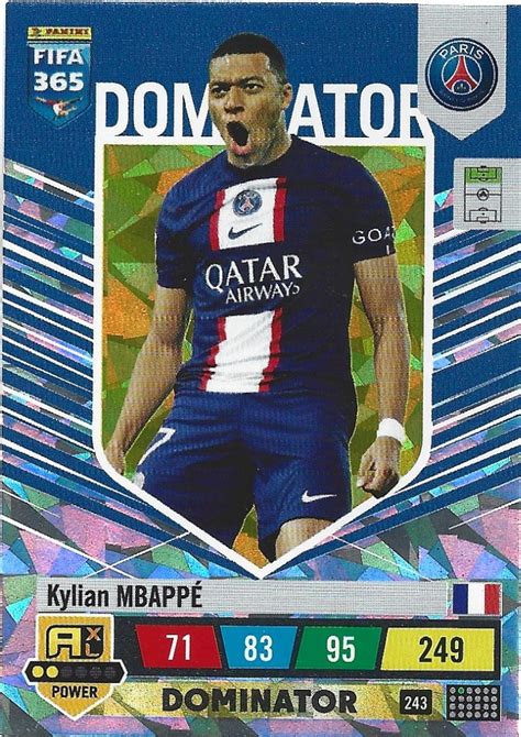 PANINI FIFA 365 2023 DOMINATOR MBAPPE PSG 243 Gdańsk Kup teraz na