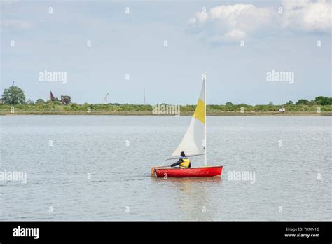 Small Boats On Calm Water Stock Photo Alamy