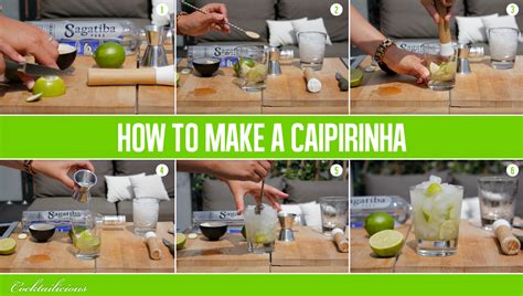 Caipirinha Cocktail Recipe On Cocktailicious