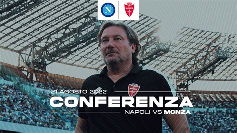 CONFERENZA STAMPA Le Parole Di Mister Stroppa Dopo Napoli Monza