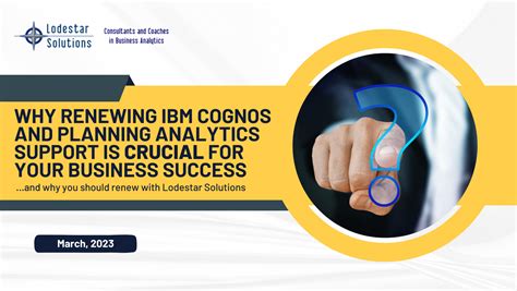 Why Renewing Ibm Cognos And Planning Analytics Support Is Crucial For