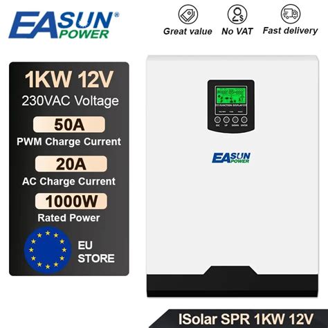 Inversor Solar H Brido De Onda Sinusoidal Pura De W V V Kw