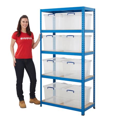 Bigdug Essentials Shelving Kits With Really Useful Boxes Bigdug