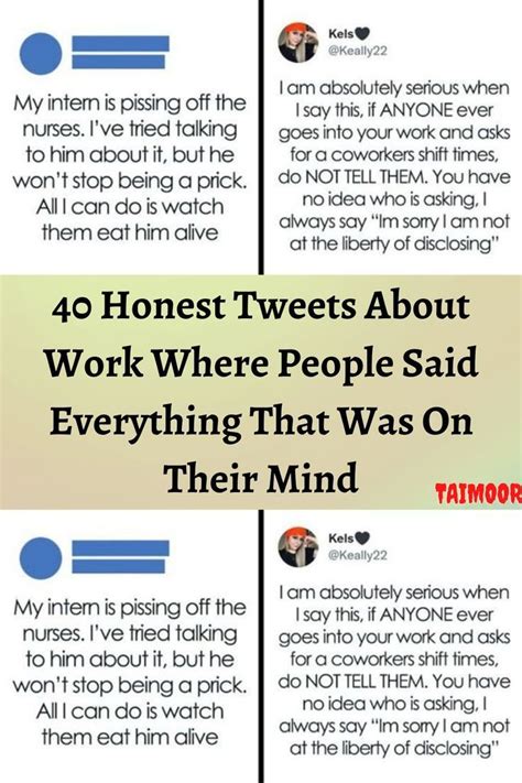 Honest Tweets About Work Where People Said Everything That Was On