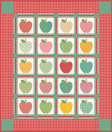 Bee Vintage Apples Quilt Kit Reservation Designed By Lori Holt