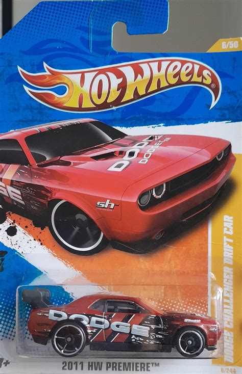 Hot Wheels Premiere Dodge Challenger Drift Car Universo Hot Wheels