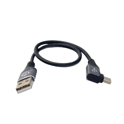 12 Phone Charging And Data Cable Male Usb To 90 Degree Male Usbc Glodea