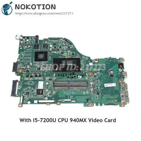 Nokotion Dazaamb E Nbgd Laptop Motherboard For Acer Aspire E