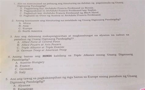 1 Alin Sa Sumusunod Na Pahayag Ang StudyX