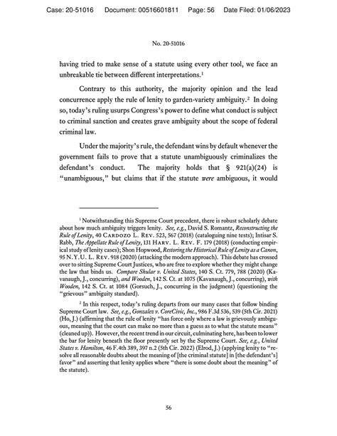 Rob Romano On Twitter Breaking Cargill V Garland 5th Circuit En