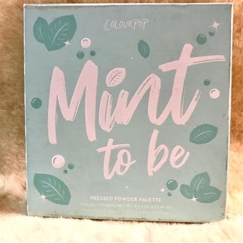 Colourpop Makeup Nib Colourpop Mint To Be Eyeshadow Palette Poshmark