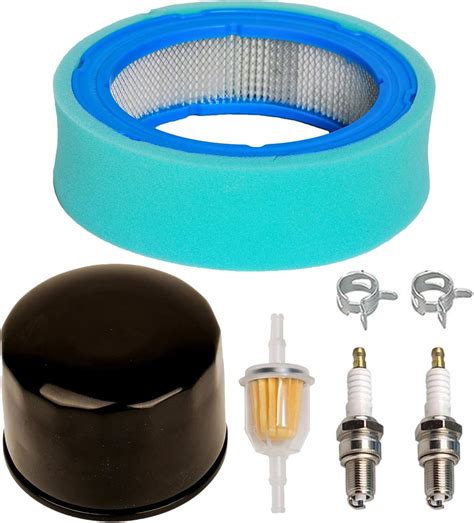 Carkio Oil Filter Air Filter Pre Cleaner Fuel Filter Clamps Spark Plug