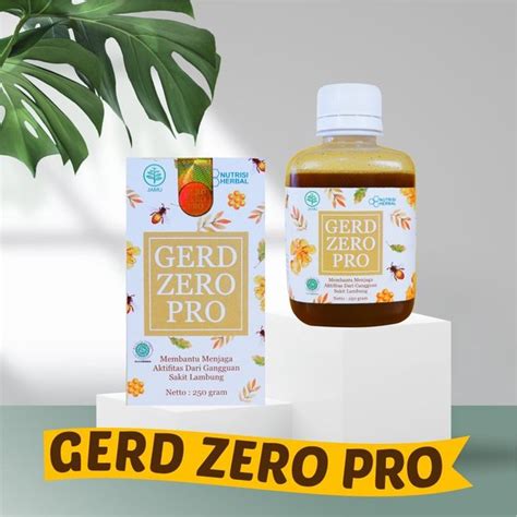 Jual Madu Obat Asam Lambung Maag Herbal GERD ZERO PRO 250ml Herbal