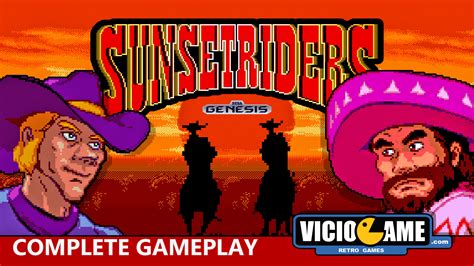 🎮 Sunset Riders Mega Drive Complete Gameplay Viciogame