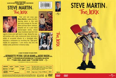 The Jerk (1979) R1 & R2 - Movie DVD - CD Label, DVD Cover, Front Cover