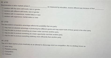 Solved As Measured By Education Receive Different Pay Chegg