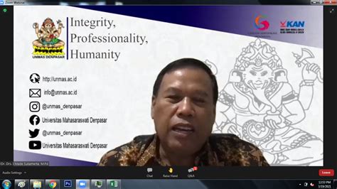 Lppm Webinar Workshop Peningkatan Kapasitas Dosen Universitas