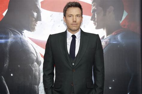 Ben Affleck On Upcoming Solo Batman Film I Have A Script We Re Still