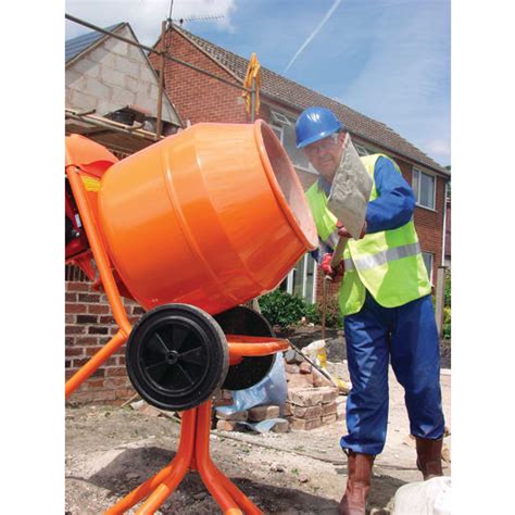 Petrol Concrete Mixer With Stand 43 Cu Ft Hire