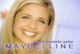 Smg In Maybelline Commercial Sarah Michelle Gellar Image