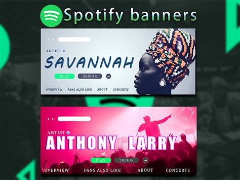 Spotify Banner Designs Themes Templates And Downloadable Graphic