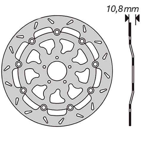 Disque De Frein Fe Flb France Equipement Moto Dafy Moto