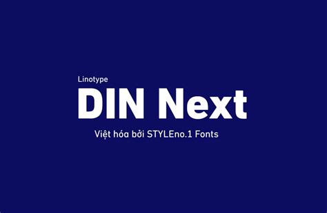 DIN Next Font - Fonts Hut