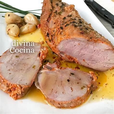 Receta De Solomillo De Cerdo En Adobo Casero Divina Cocina