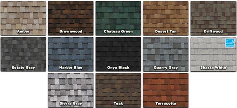 ownens-corning-shingle-color-chart - Bliss Brothers Roofing