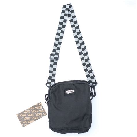 Jual Vans Slingbag Black Checkerboard Original Shopee Indonesia