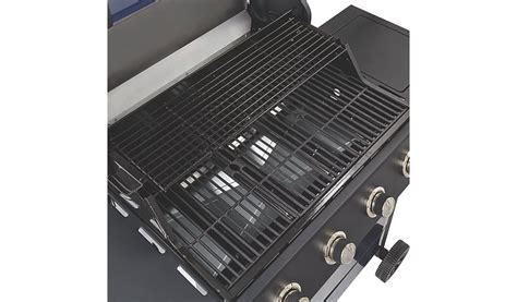 Uniflame 4 Burner And Side Gas Barbecue Blue Home And Garden George At Asda