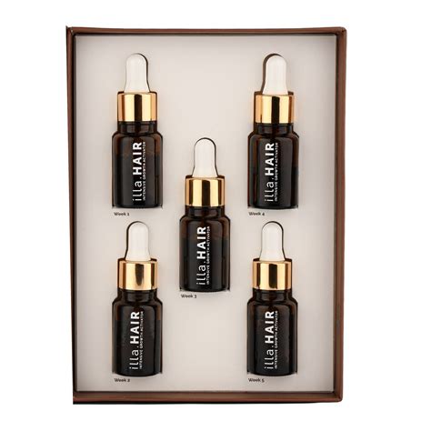 Set Tratament Pentru Par Evoepharm Illa Hair 5 Sticlute 50 Ml EMAG Ro