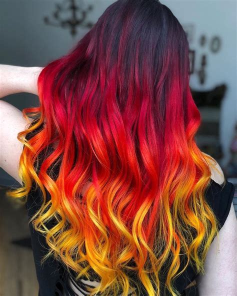 Amazing Ombre Hair Colour Ideas Red Ombre 2020 2021 Luxhairstyle