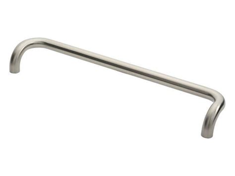 Eurospec Satin Stainless Steel Steelworx 30mm Dia Cranked Pull Handle