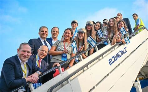 Nefesh Bnefeshs 64th Charter Flight Arrives With 215 Newcomers