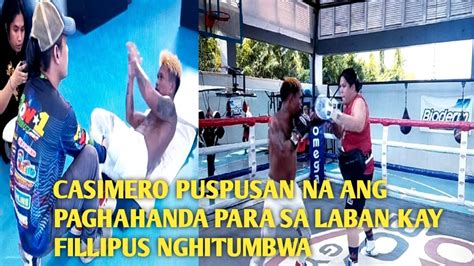 PUSPUSAN NA ANG PAGHAHANDA NI CASIMERO PARA NALALAPIT NILANG LABAN NI