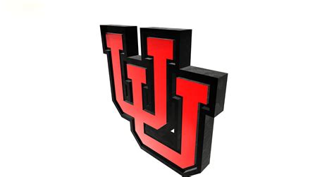 3D model University of Utah Logo | CGTrader