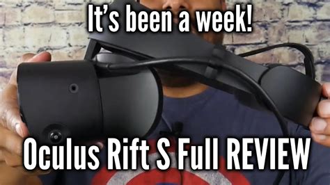 Oculus Rift S Review 2019 After One Week Of Using Youtube